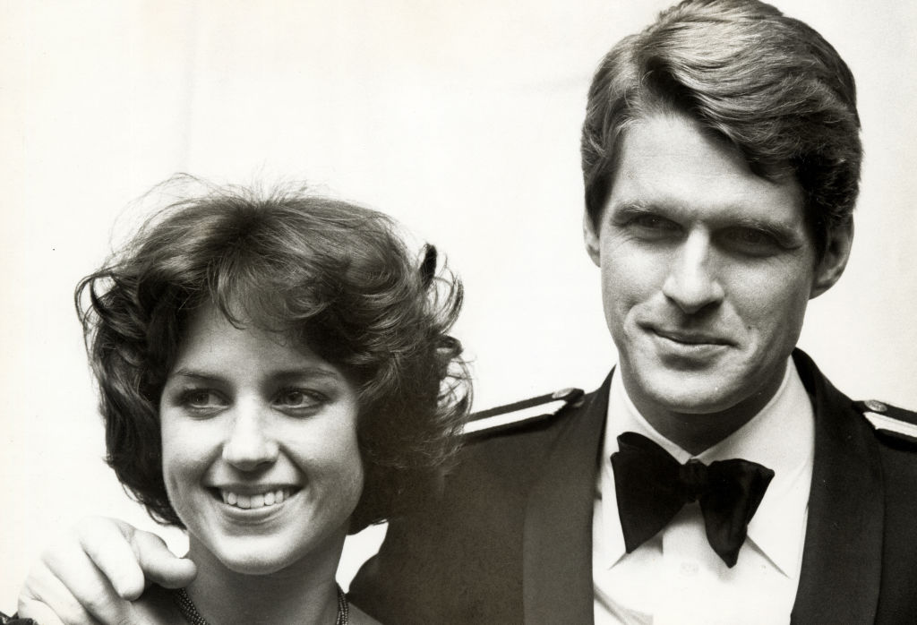 Dean-Paul Martin and figure skater Dorothy Hamill