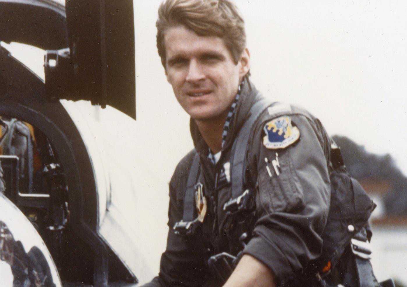 Dean Paul Martin Jr. on a plane