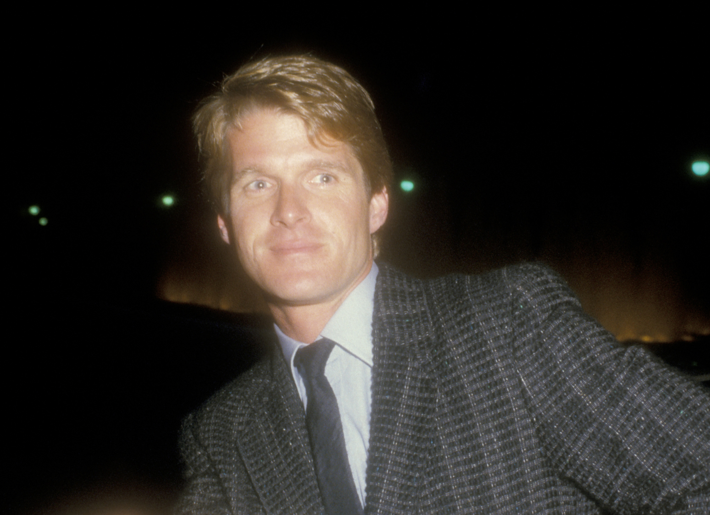 Actor Dean Paul Martin Jr. in gray suit