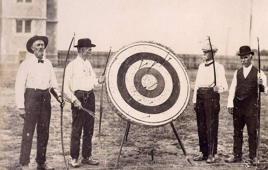 Team at Archery Contest