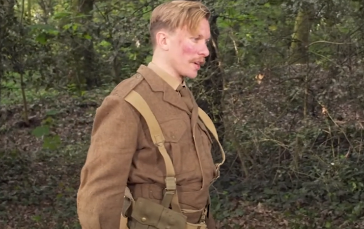 Actor playing Jack Churchill