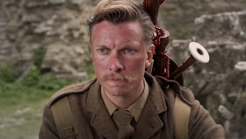 Actor playing Jack Churchill