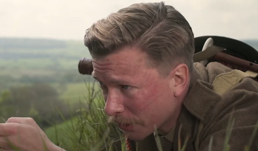 Actor playing Jack Churchill