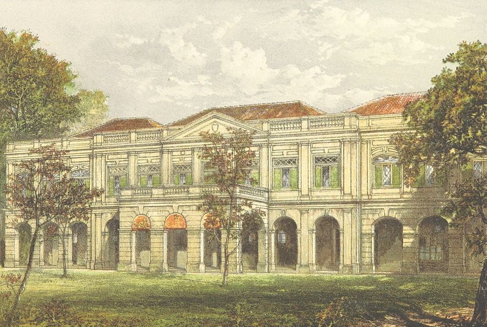 Colonial era mansion