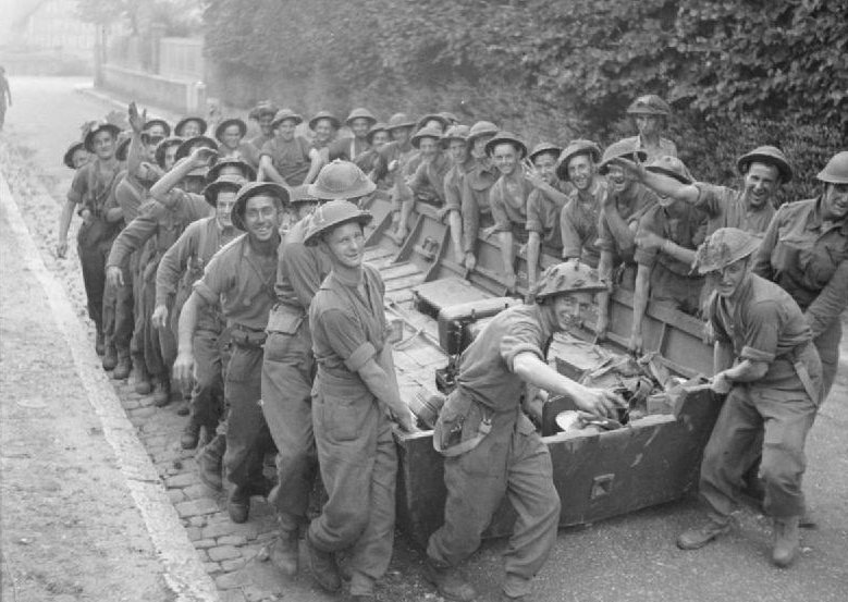 British army in uniform