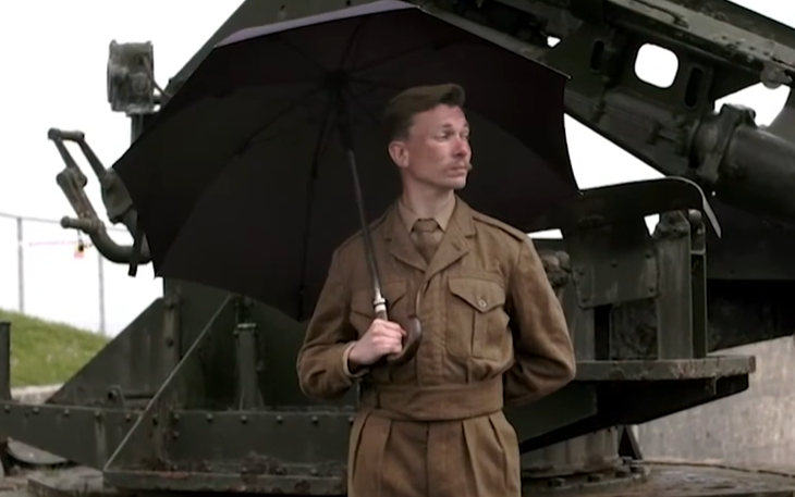 Actor playing Jack Churchill