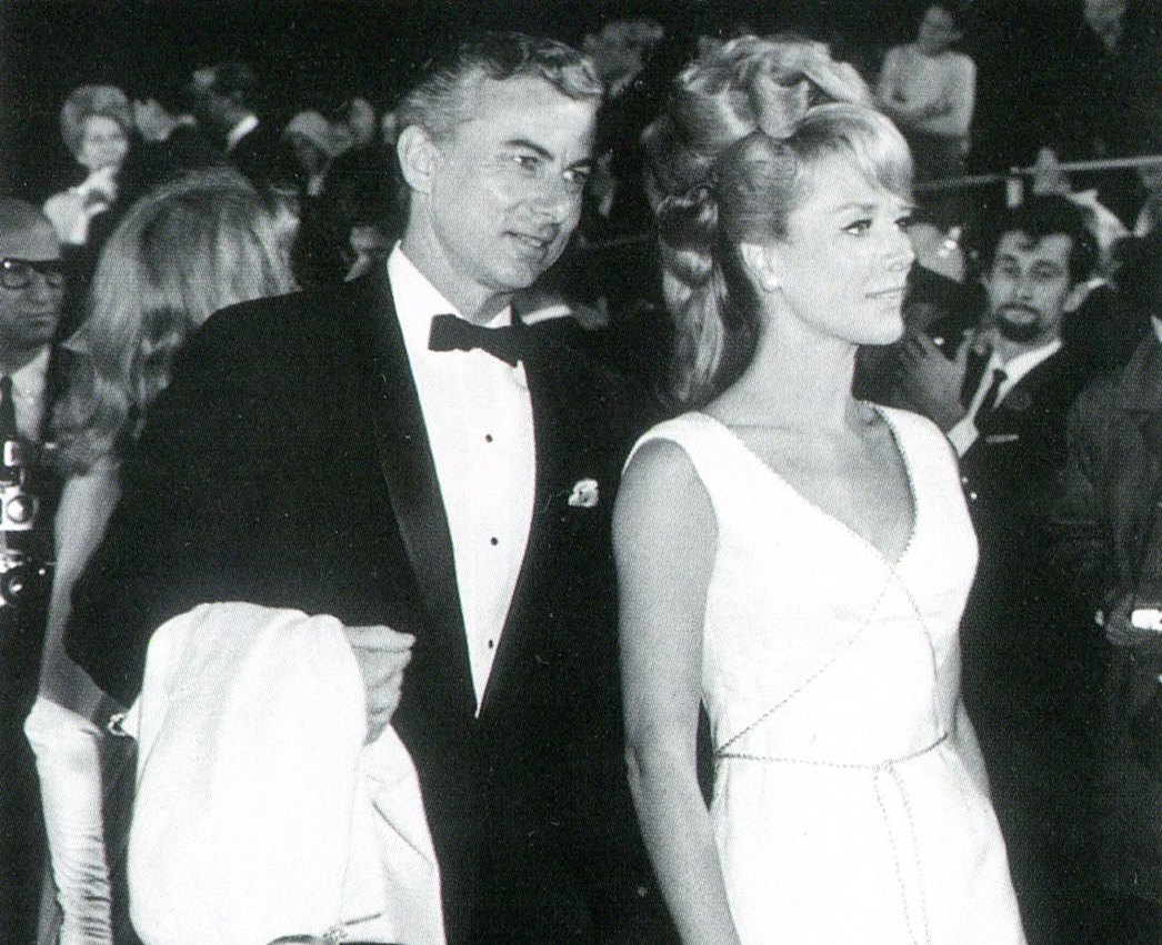 Inger Stevens and Richard McKenzie at an event
