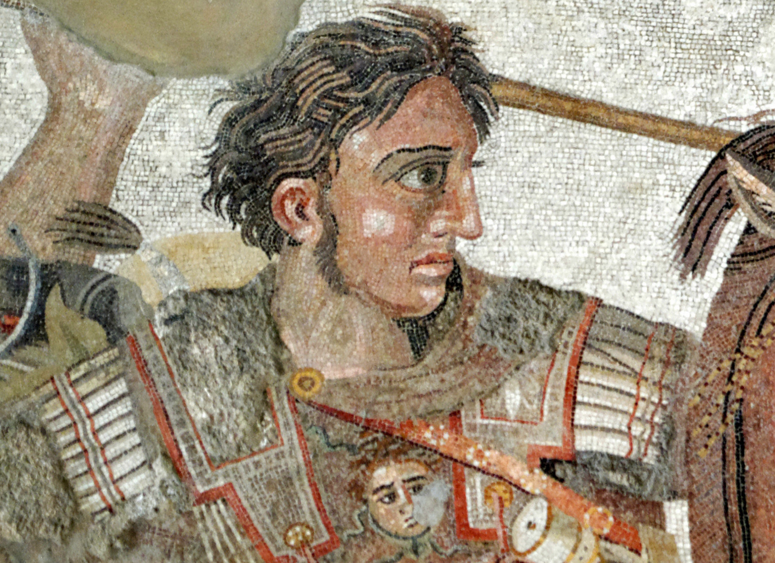 Battle of Gaugamela mosaic