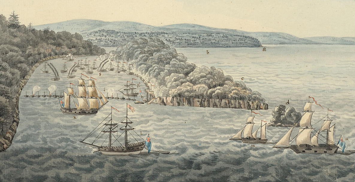 Battle Of Valcour Island, 1776