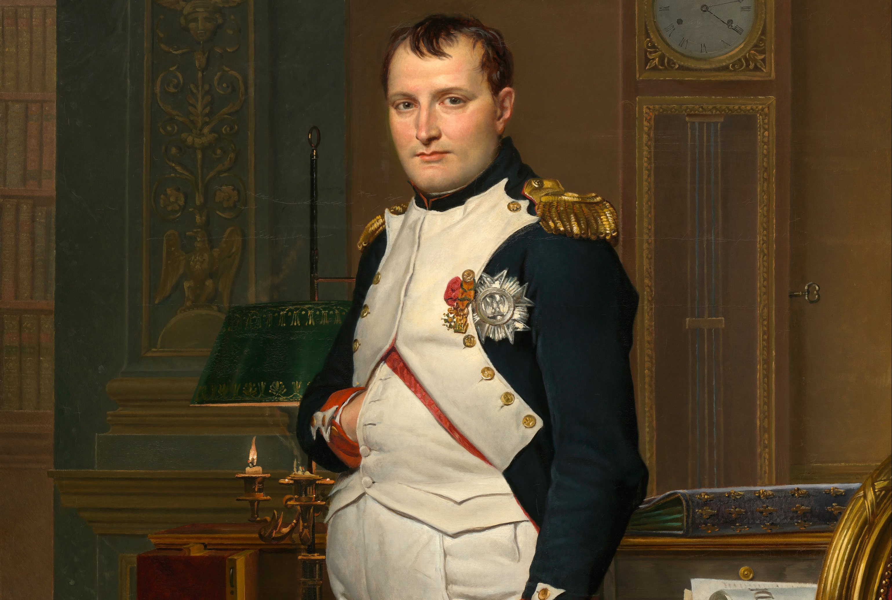 The Emperor Napoleon In His Study