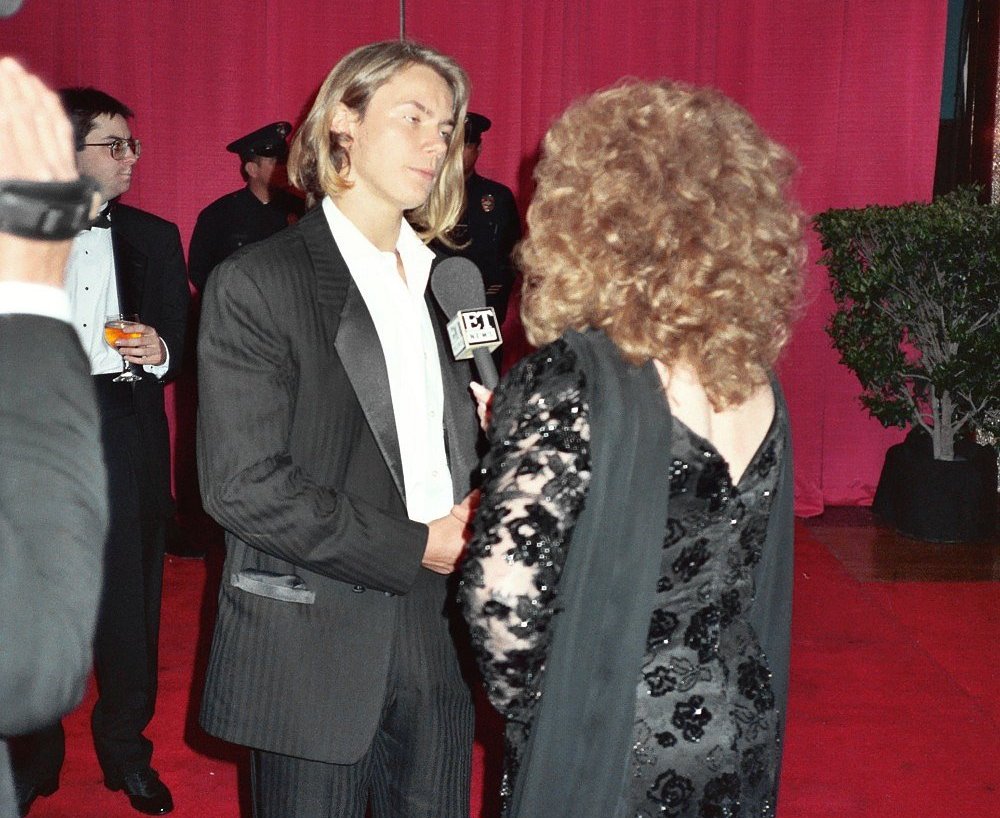 River Phoenix At The Governor's Ball (1)