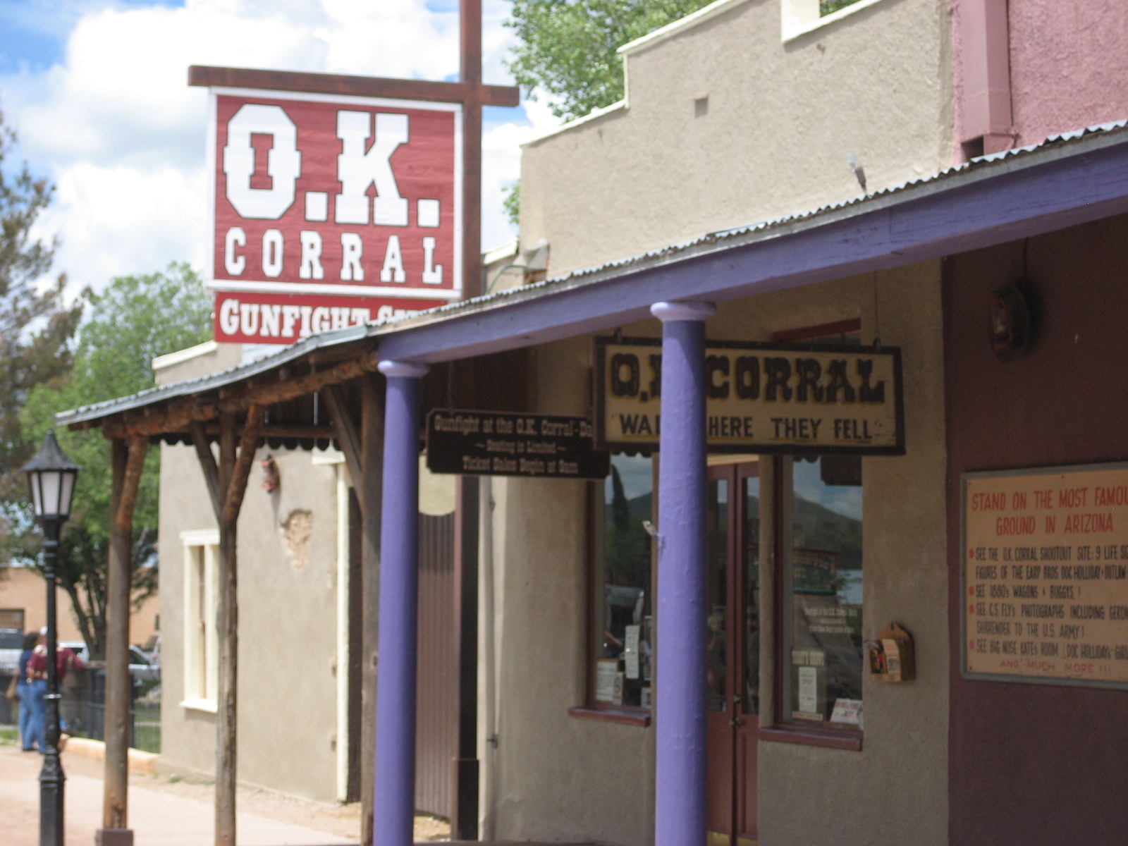 The famed OK Corral