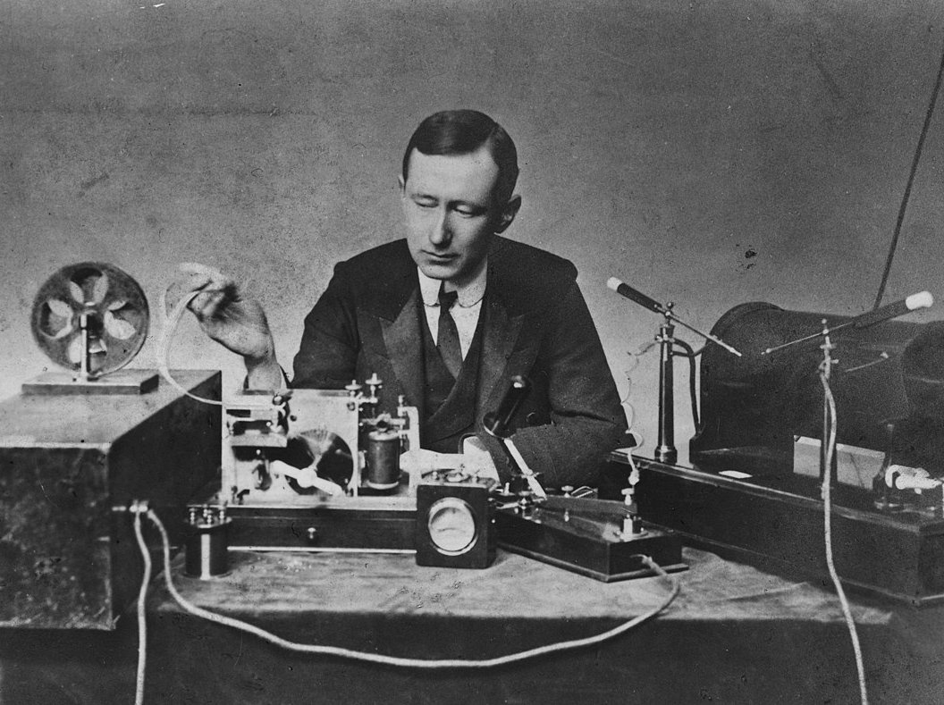 Guglielmo Marconi 1901 Wireless Signal