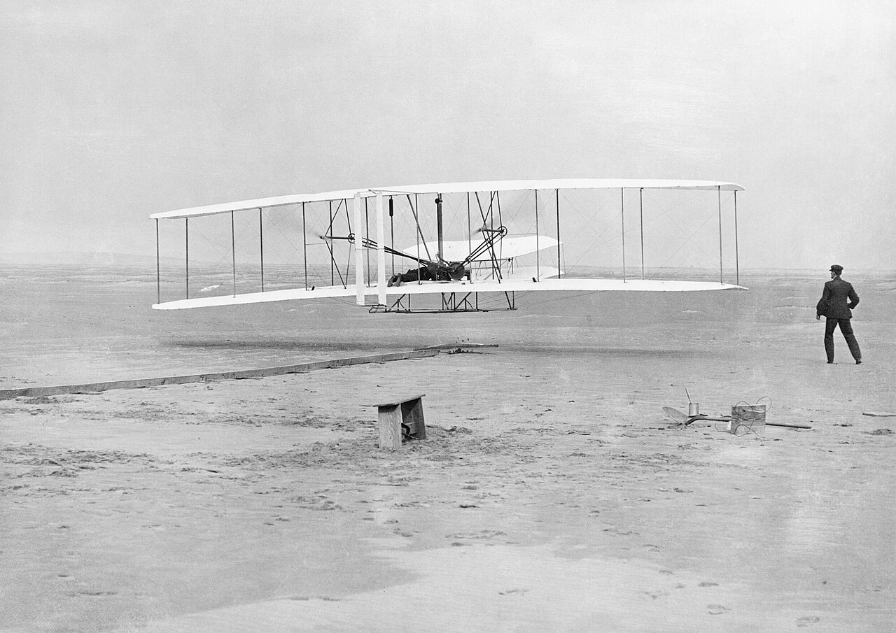 The Wright Brothers First Powered Flight