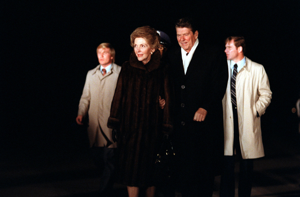 President-elect Ronald W. Reagan and his wife
