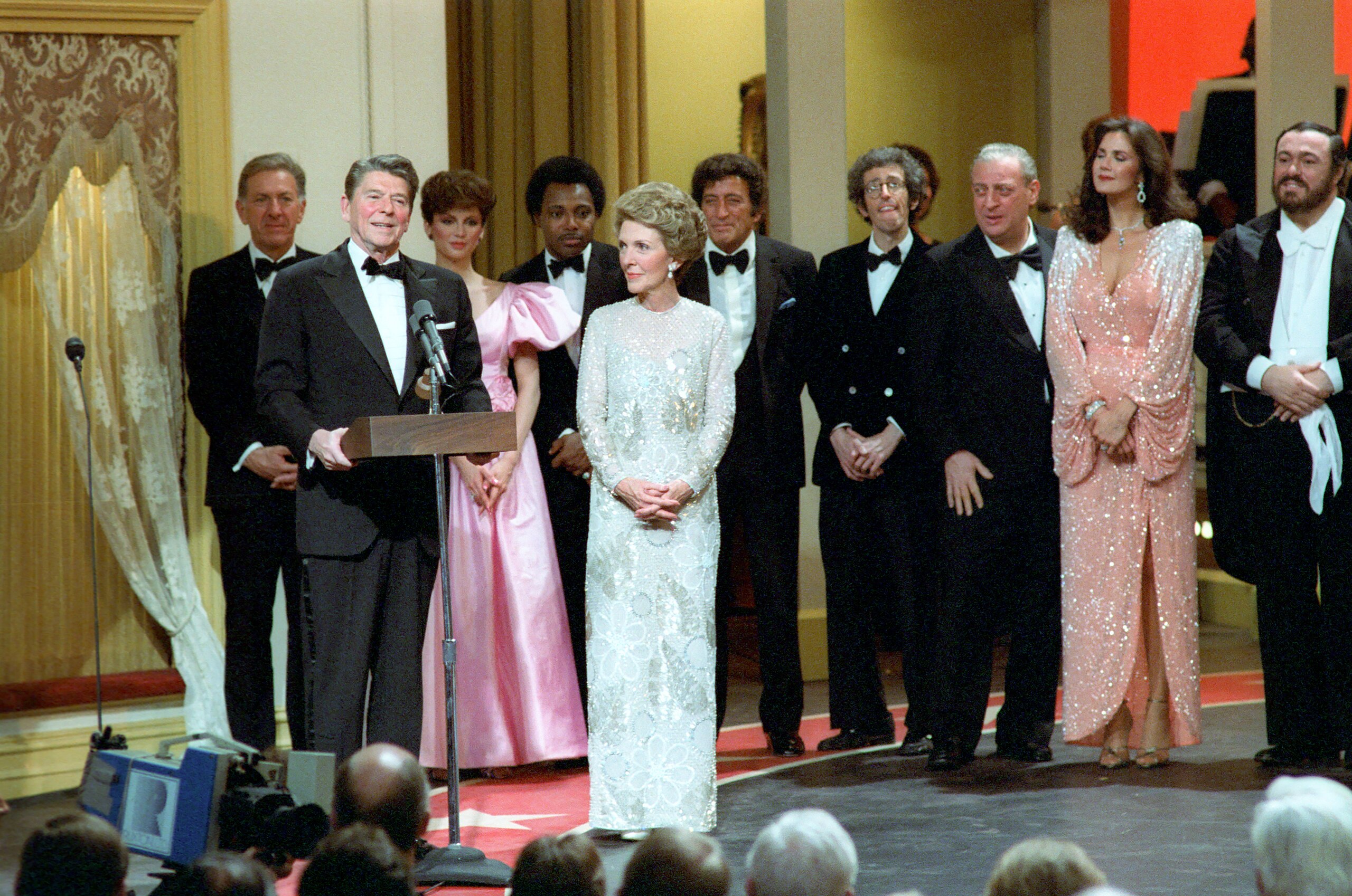President Ronald Reagan at Ford's Theatre