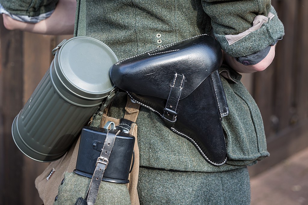 World War II reenactor