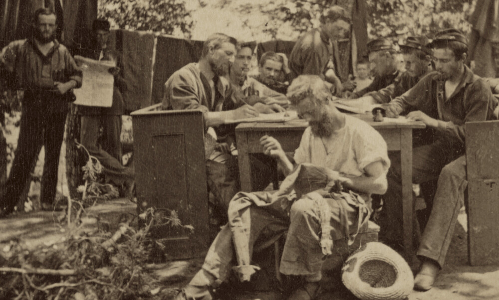 Camp life during the Civil War