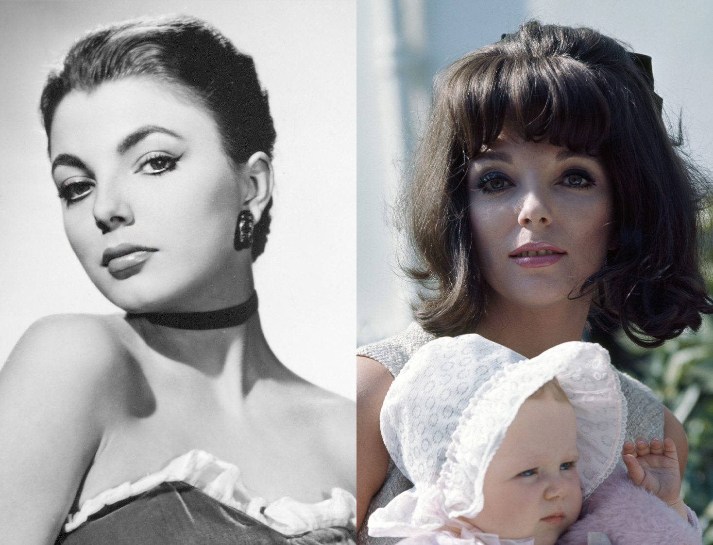 Joan Collins Split