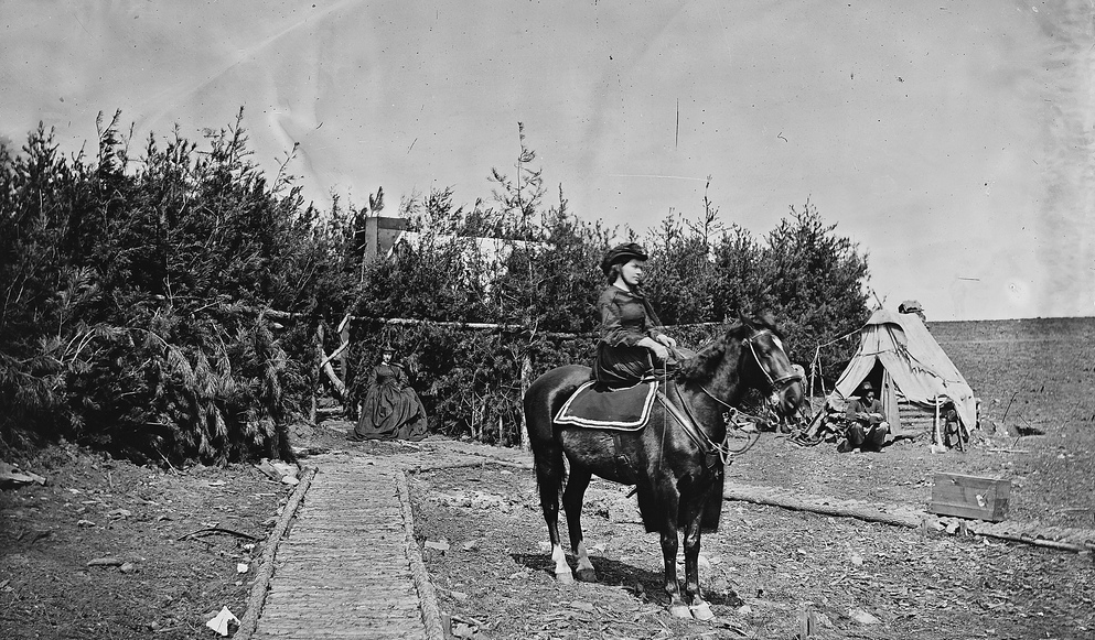 Female portrait of American Civil War