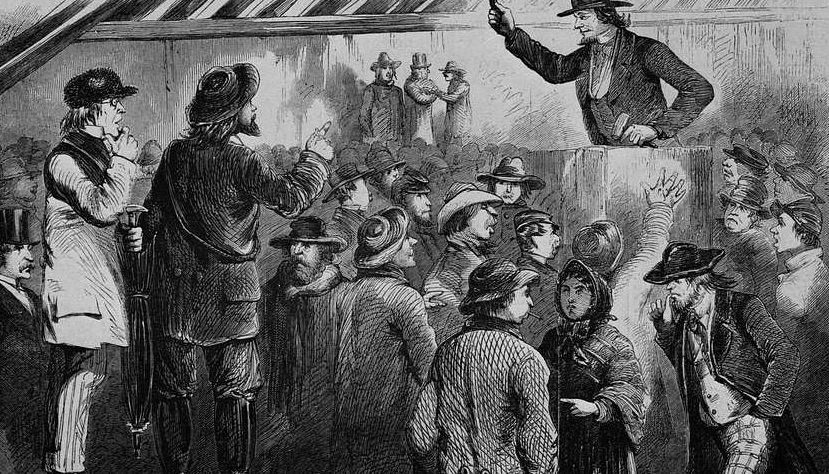 A sketch by a Union prisoner