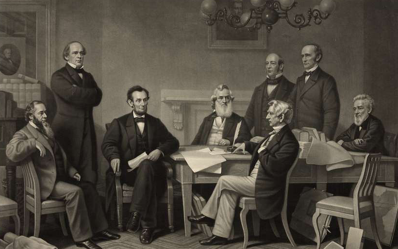 The first reading of the Emancipation Proclamation