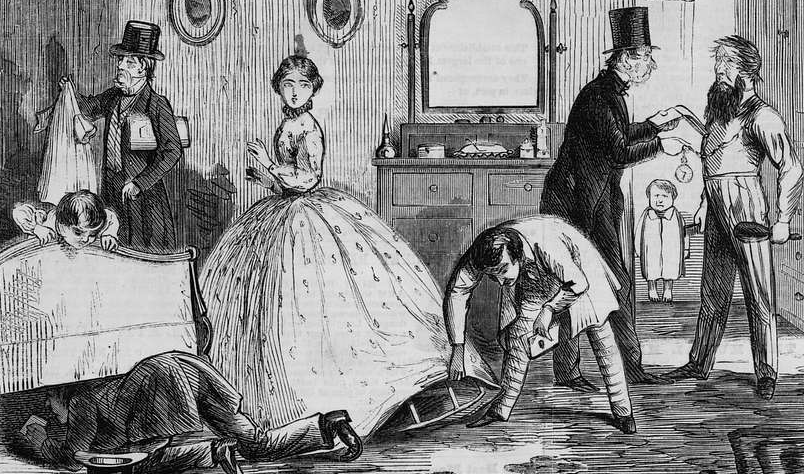 The home of the American citizen in 1862