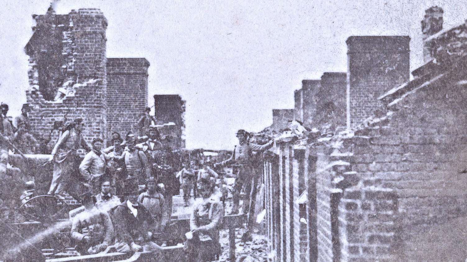 Soldiers at Fort Sumter