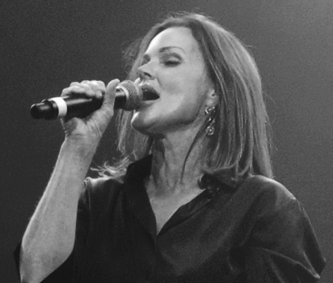 Belinda Carlisle performing live on stage in June 25, 2011