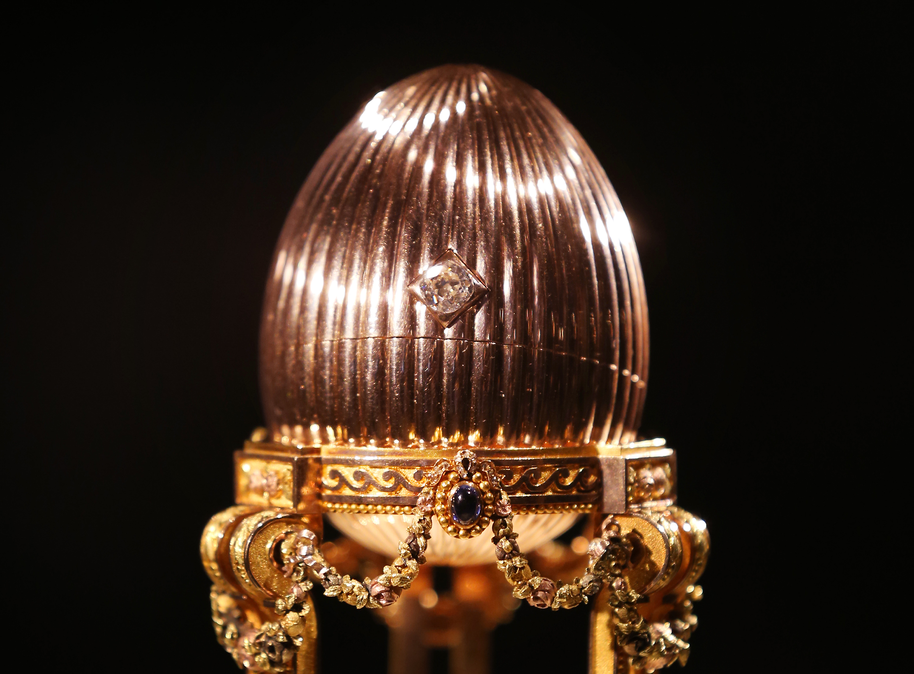 Carl Faberge's Lost Third Imperial Easter Egg On Display