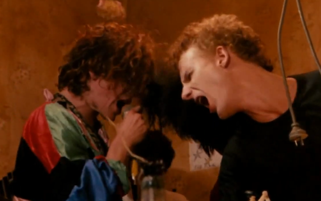 Screenshot from the movie Dogs In Space (1986)