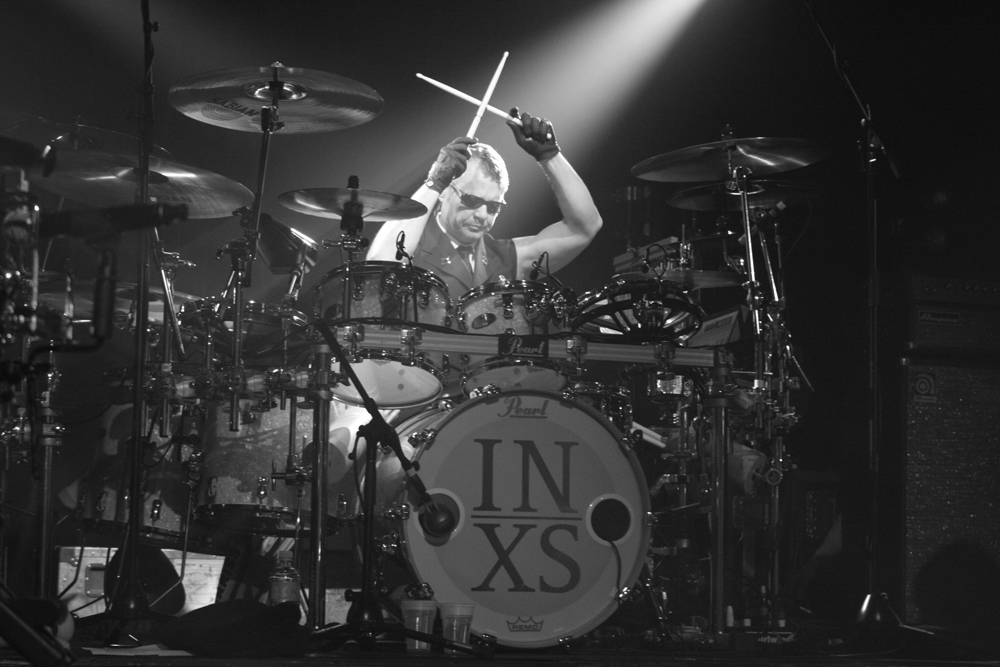 INXS drummer solo