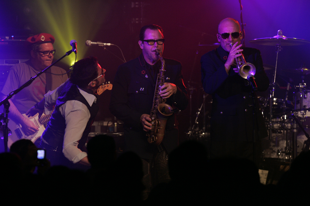 INXS performs at Campbelltown RSL Club, Sydney