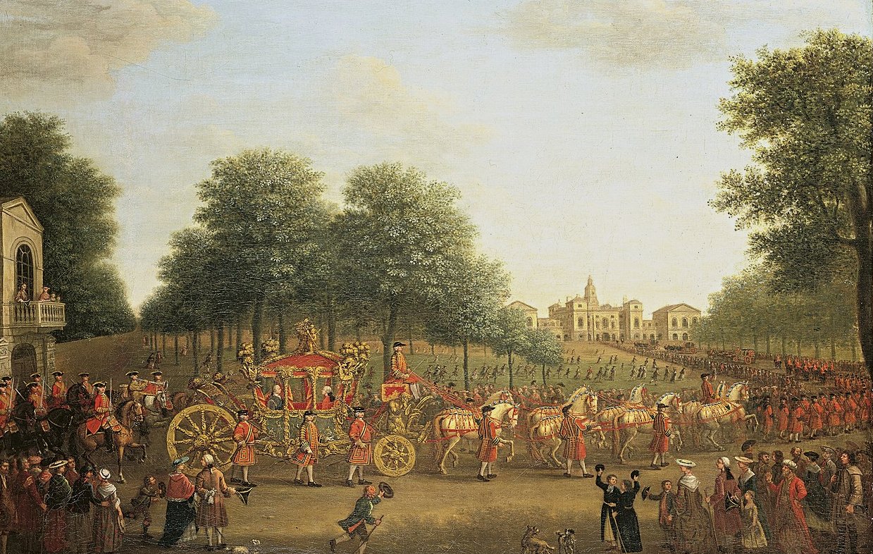 George III's Procession To The Houses Of Parliament