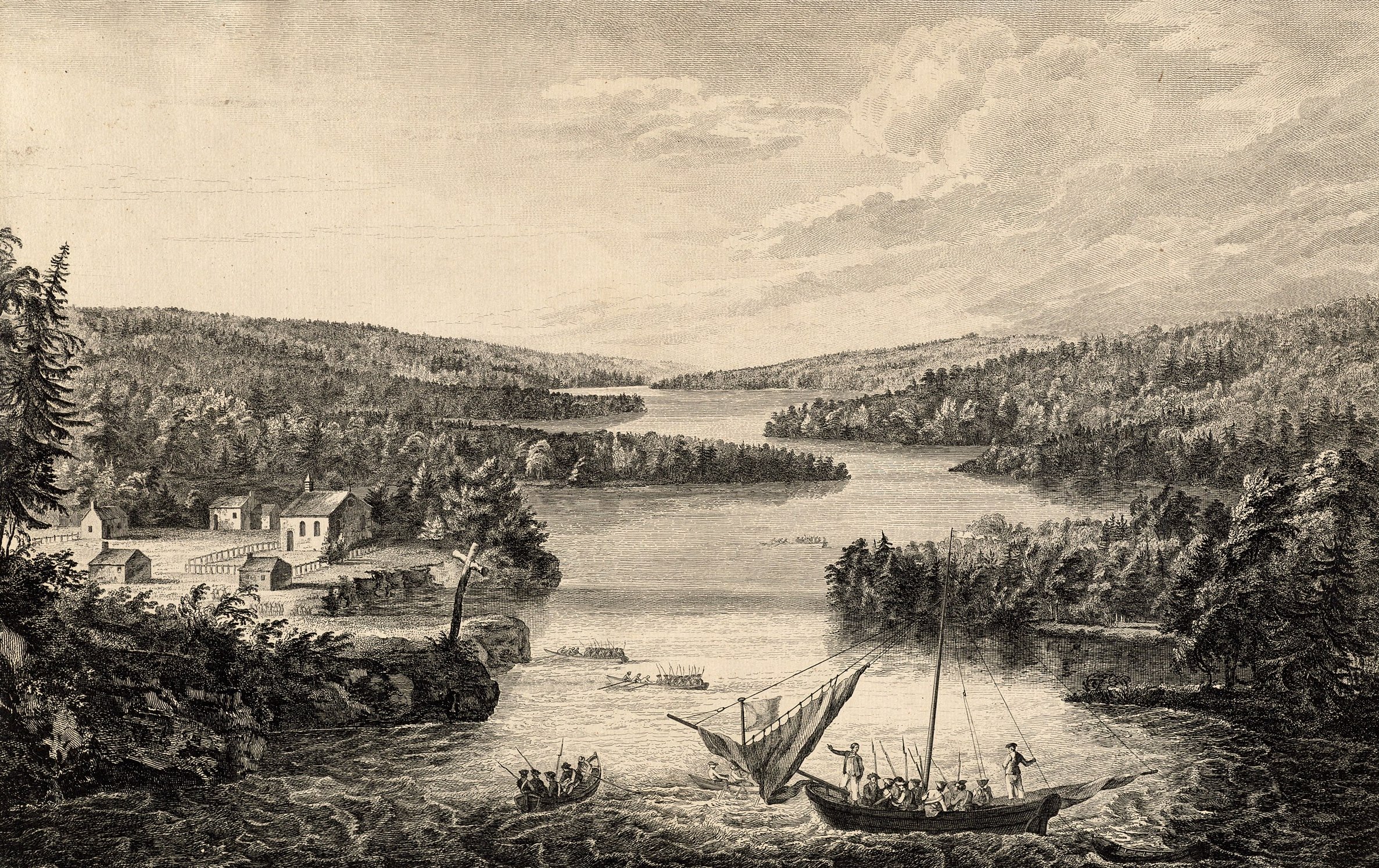 British raid on French settlement of Miramichi