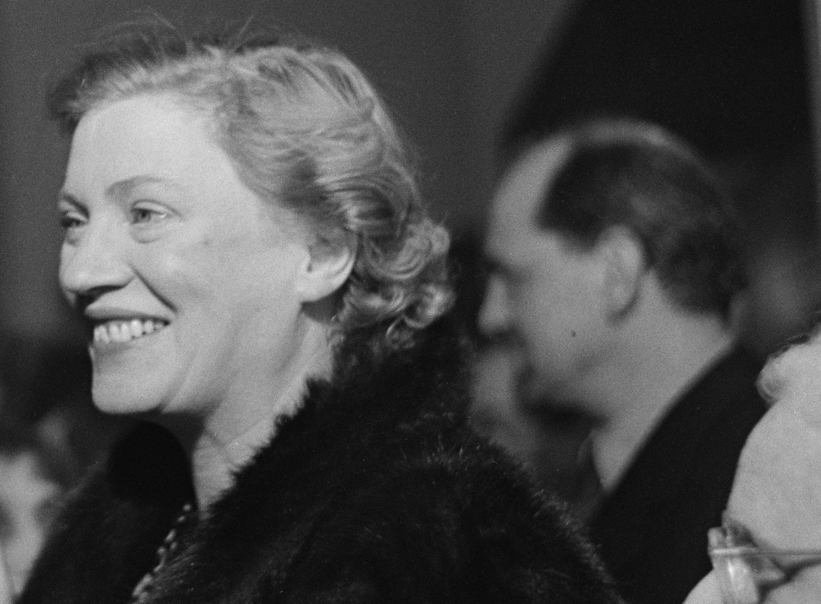 American photographer Lee Miller at event