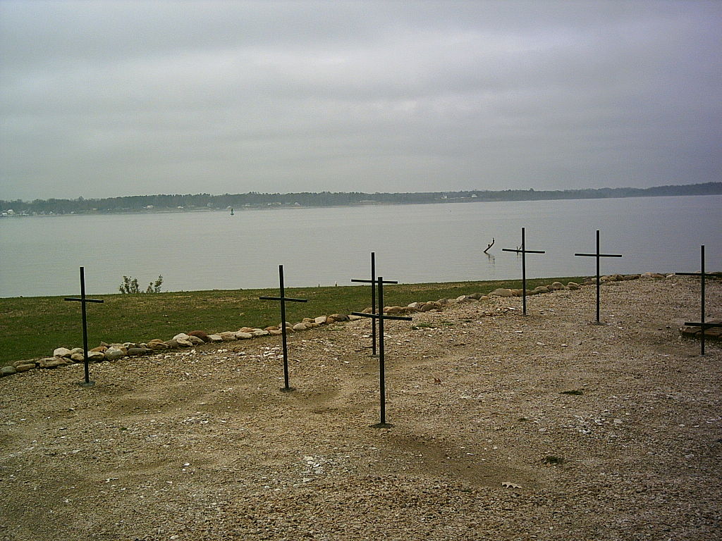 Graves in Historic Jamestown