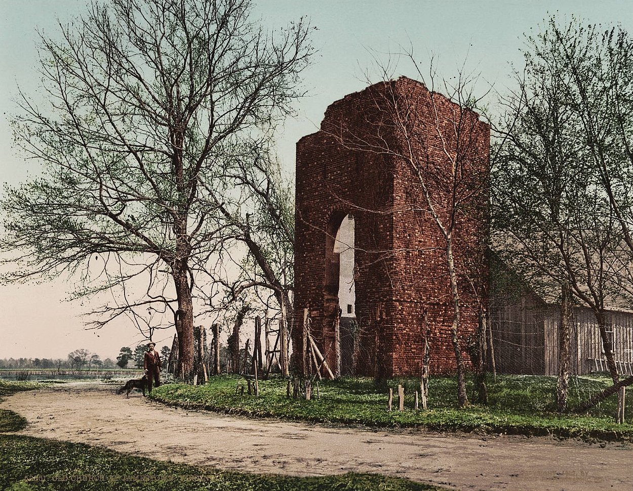 Ruins of the Old Church at Jamestown