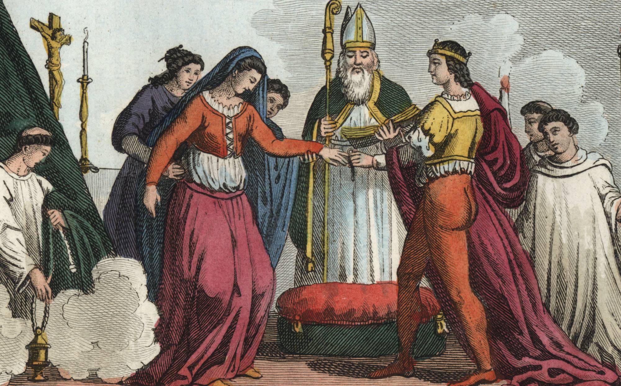 Marriage of King Henry I of England and Matilda of Scotland, 1100