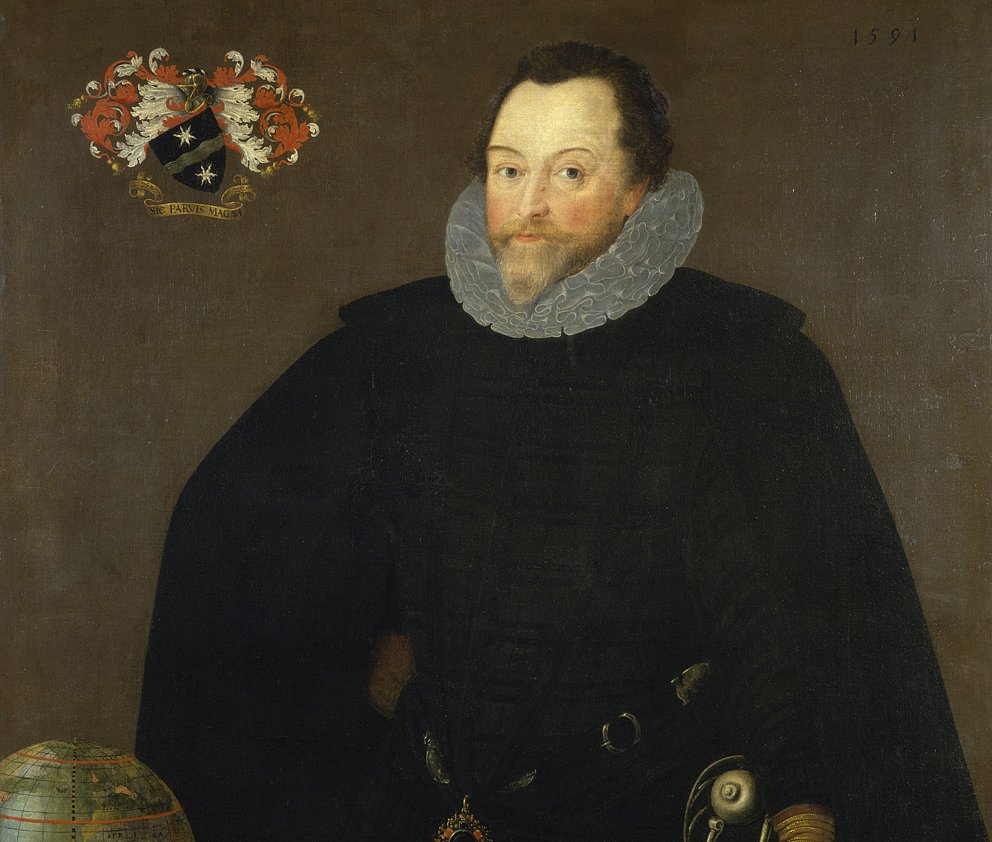 Portrait of Sir Francis Drake, 1540-96 