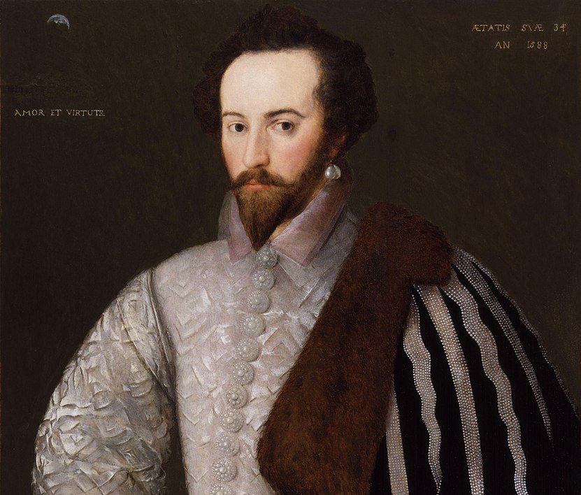 Portrait of Sir Walter Raleigh