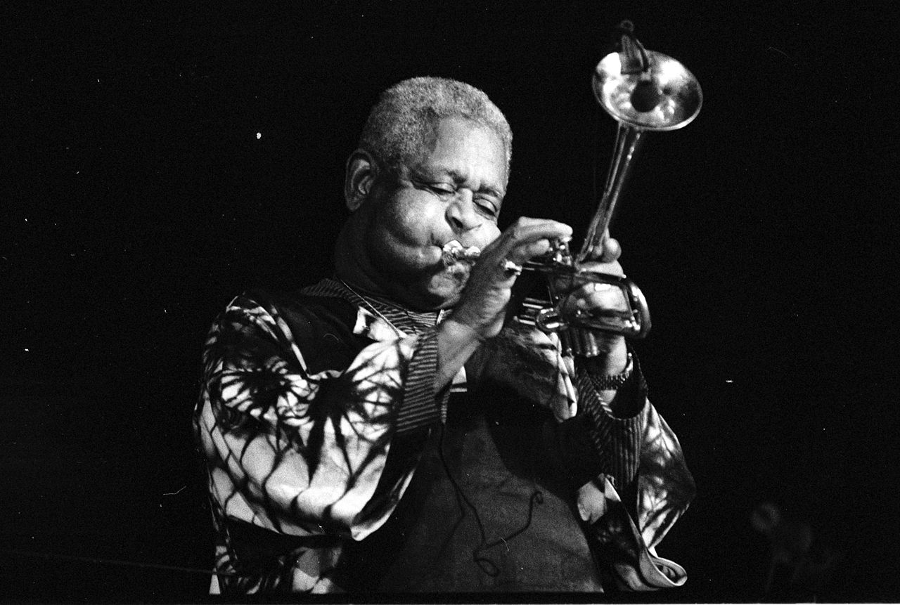 Dizzy Gillespie on stage