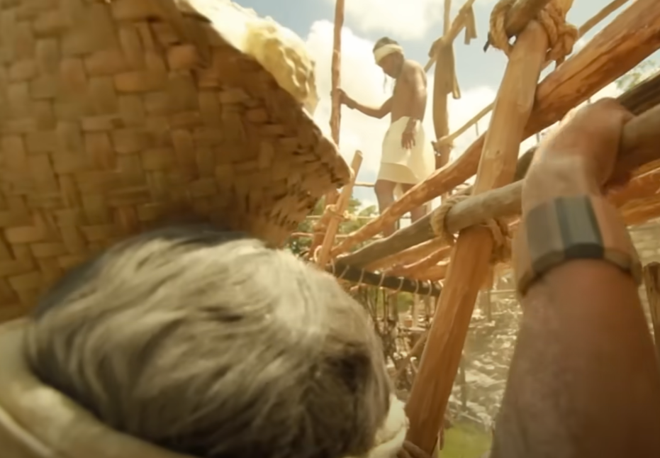 Screenshot of the documentary Lost World of the Maya (2019)