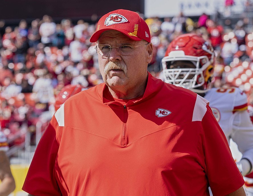 Andy Reid as coach of the Kansas City Chiefs