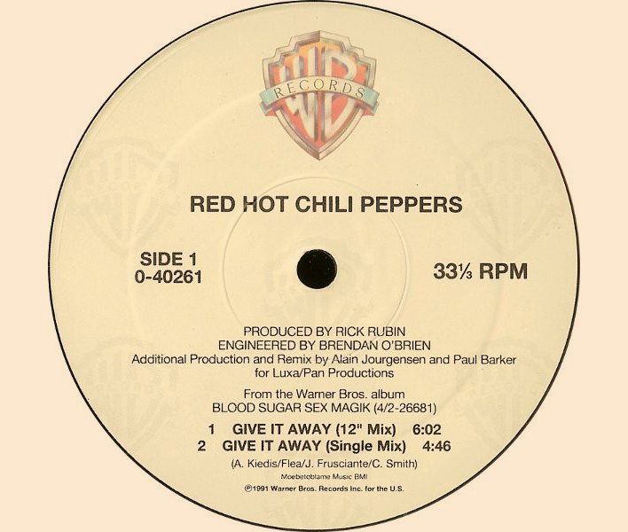 RHCP Vinyl record