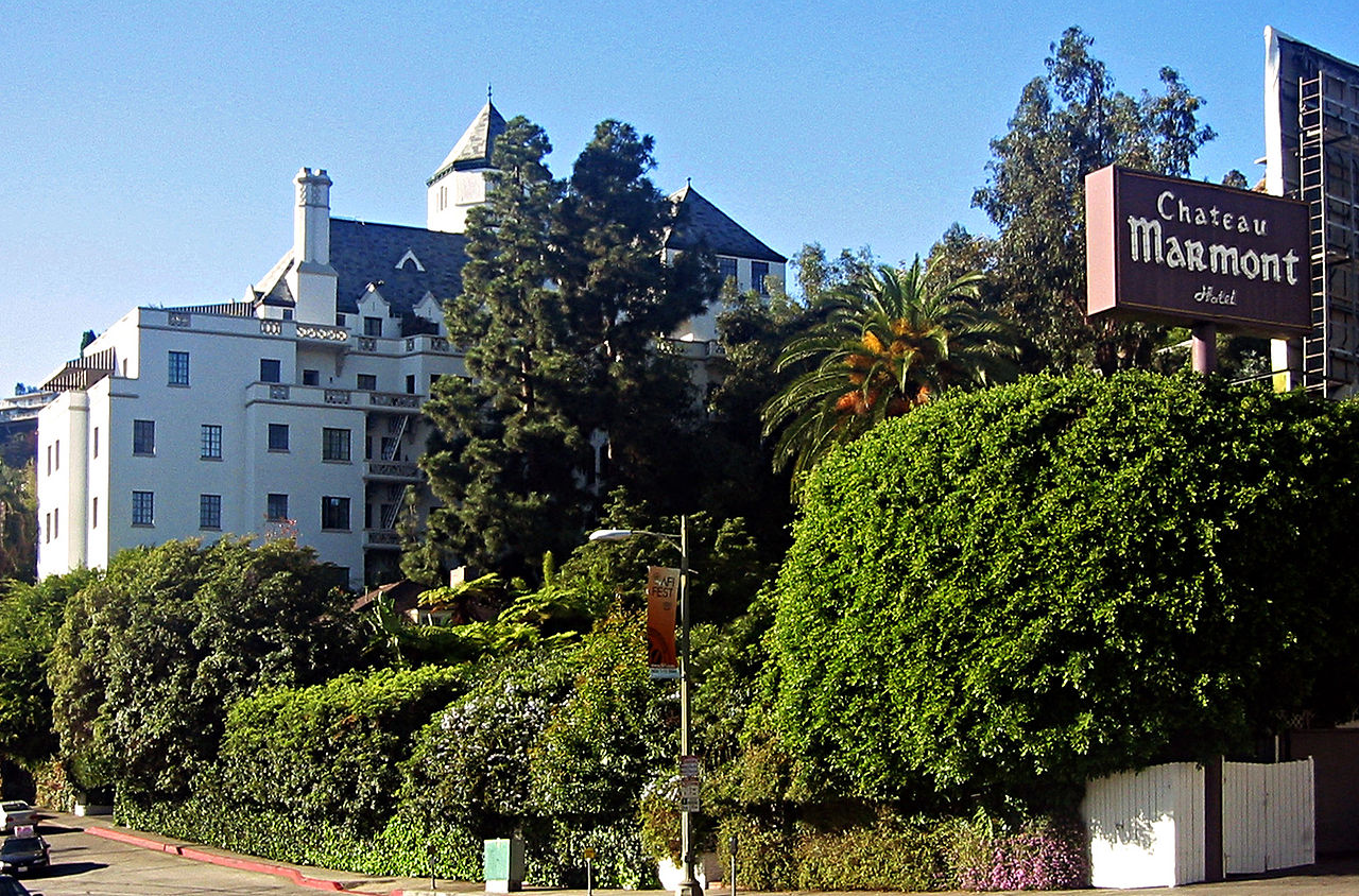 Chateau Marmont Hotel on the Sunset Strip