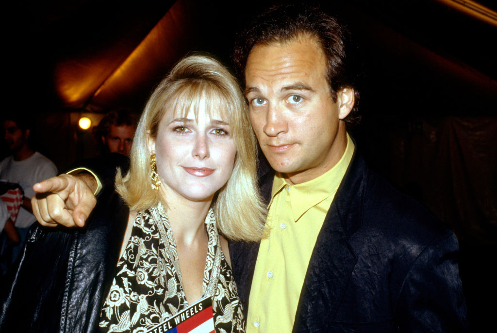 Jim Belushi and Marjorie Bransfield attending a concert