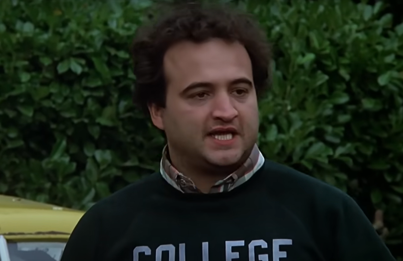 A screenshot of the movie National Lampoon's Animal House