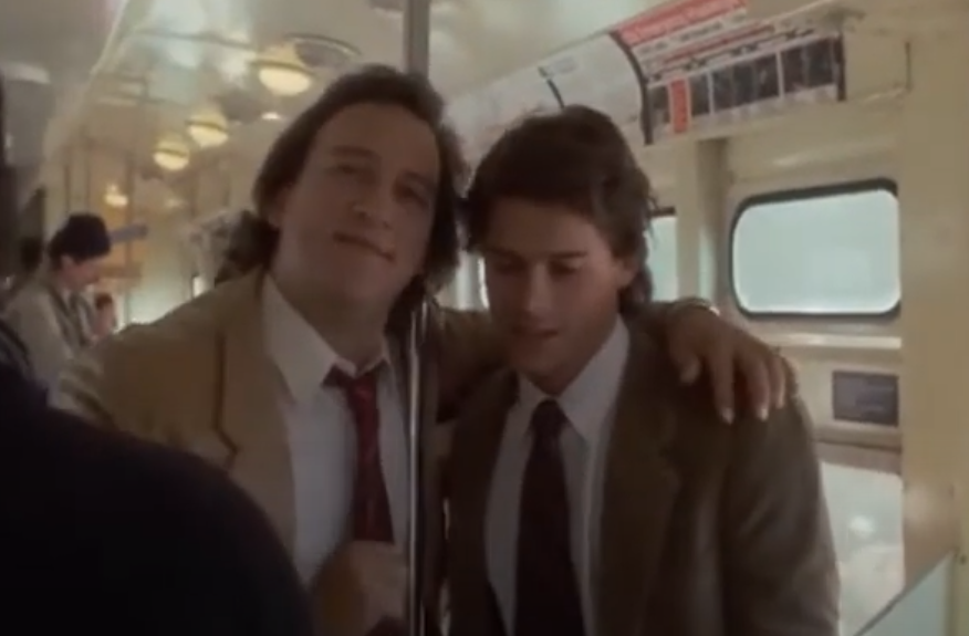 A screenshot of the movie About Last Night