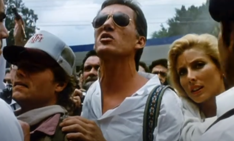 A screenshot of the movie Salvador